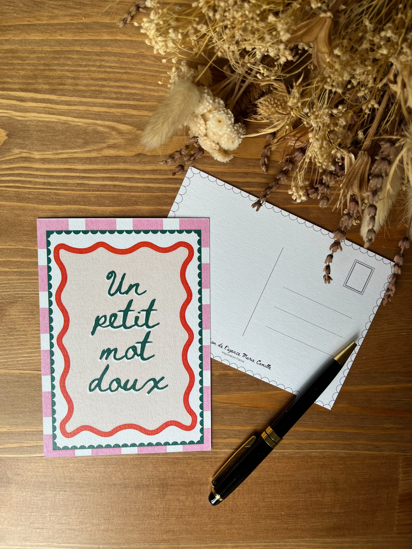 Carte postale "Un petit mot doux"