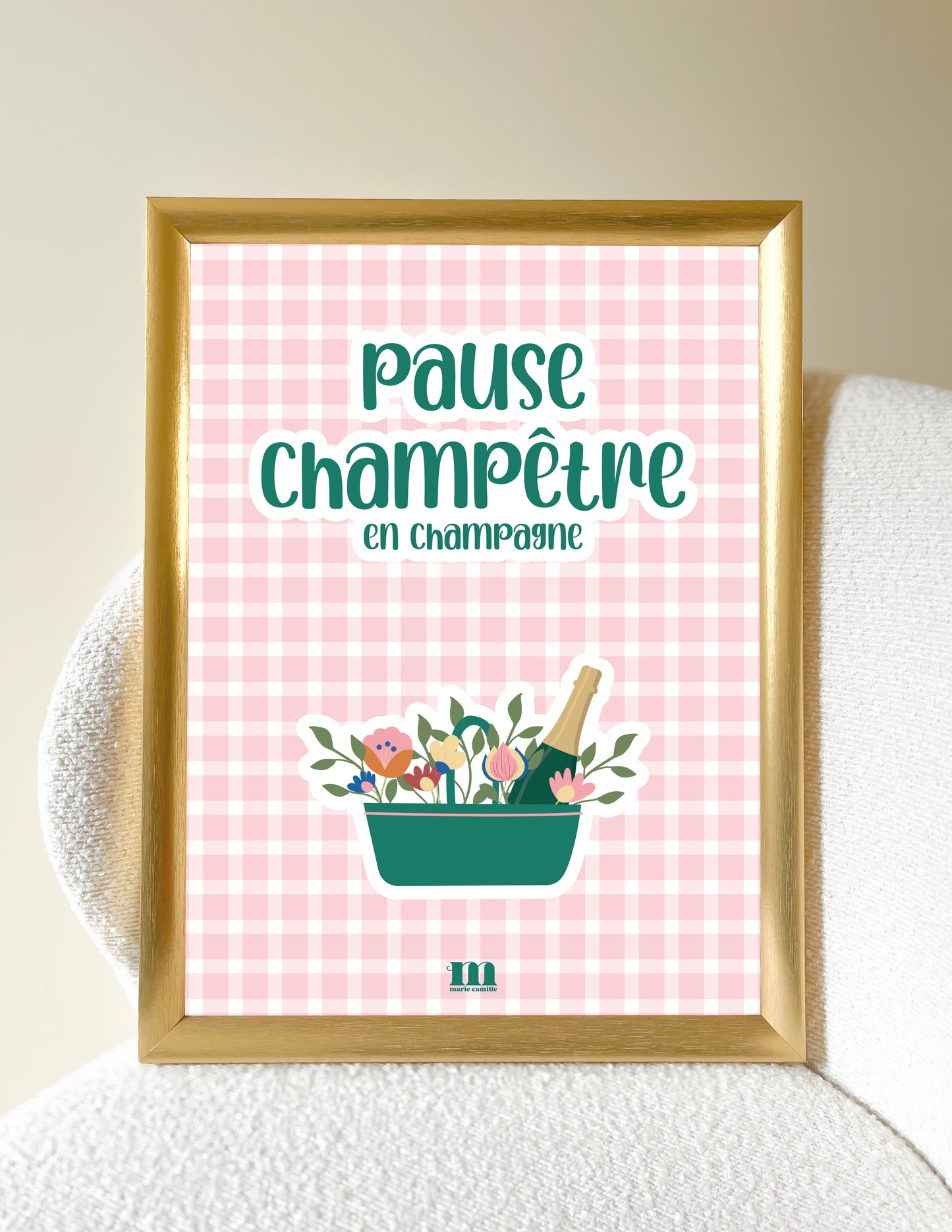 Affiche "Pause champêtre"