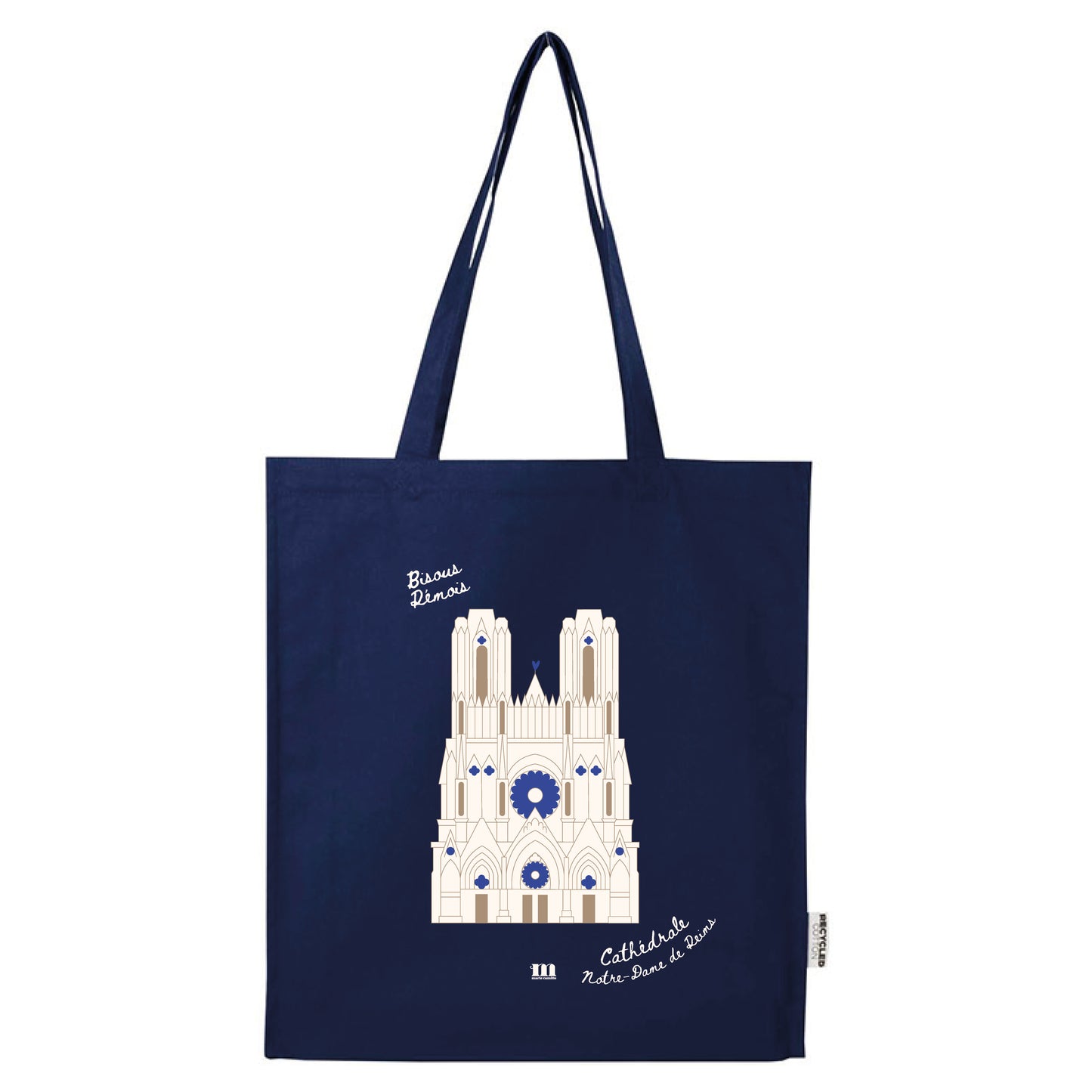 Tote bag "Cathédrale Notre-Dame de Reims"