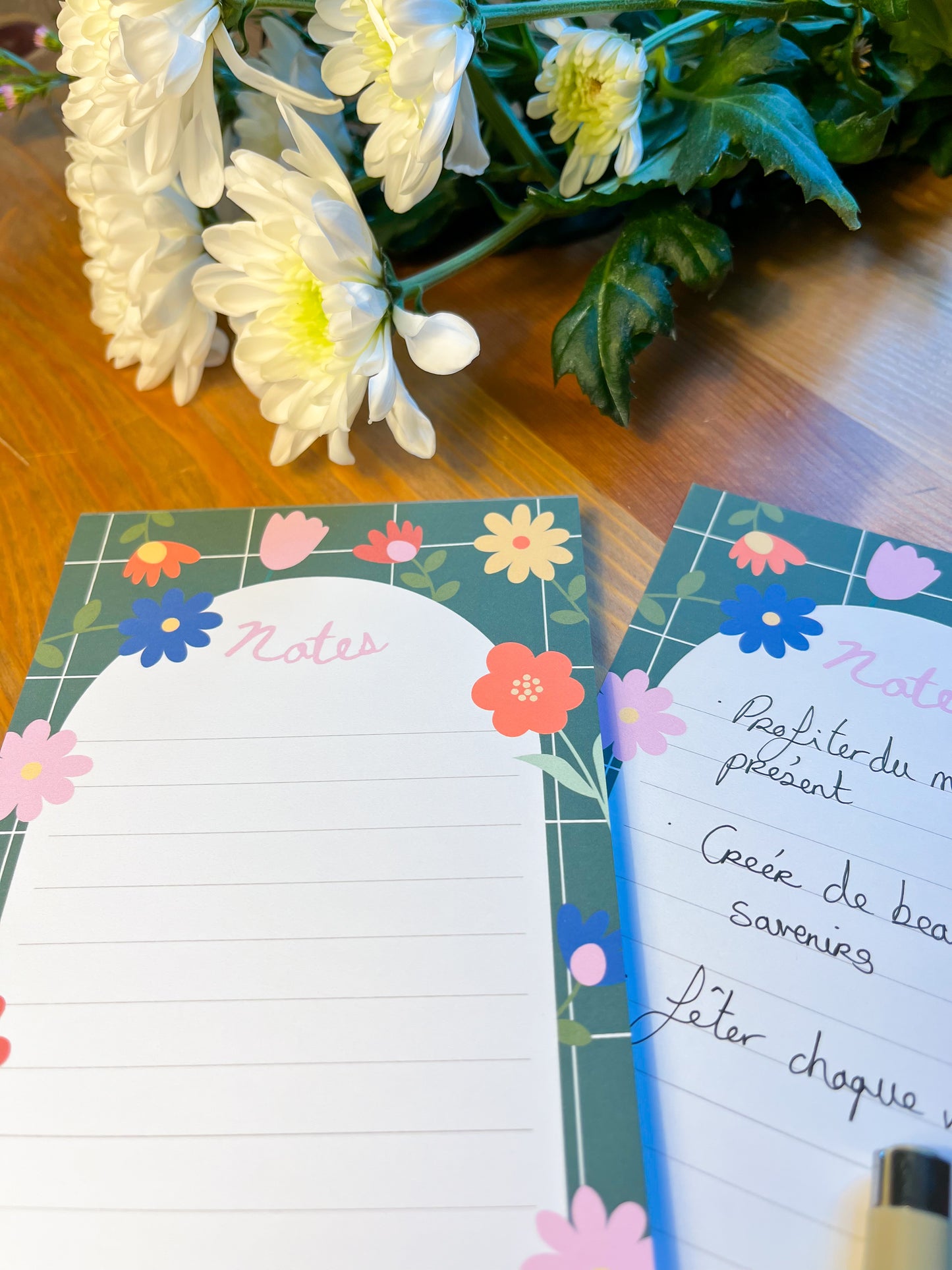 Bloc-notes "La vie est belle"