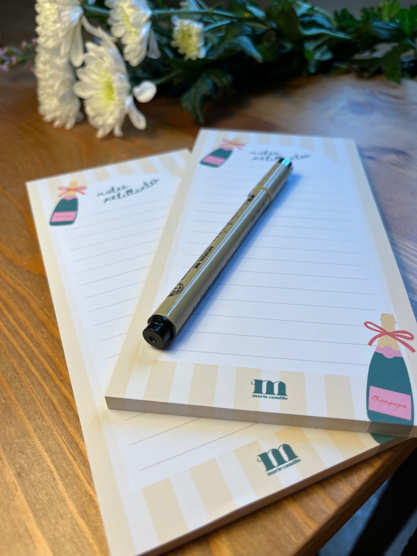 Bloc-notes "Champagne lover"