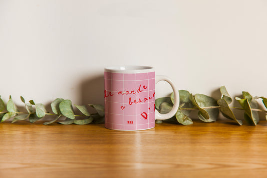 Mug "Le monde a besoin d'amour"