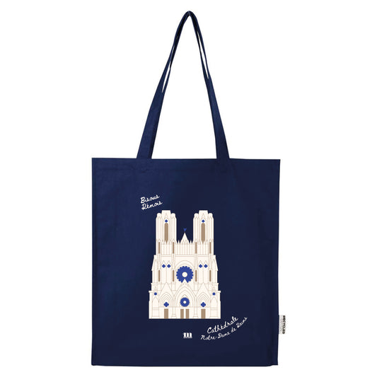 Tote bag "Cathédrale Notre-Dame de Reims"