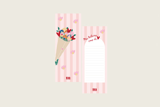 Marque-pages "Fleurs"